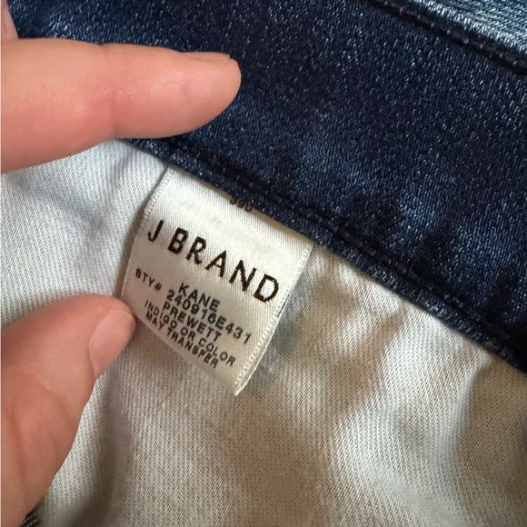 J Brand Men's Distressed Blue Straight Jeans (32x30) - Picture 6 of 6